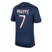 Maillot de foot Paris Saint-Germain Kylian Mbappe #7 Domicile vêtements 2023-24 Manches Courtes